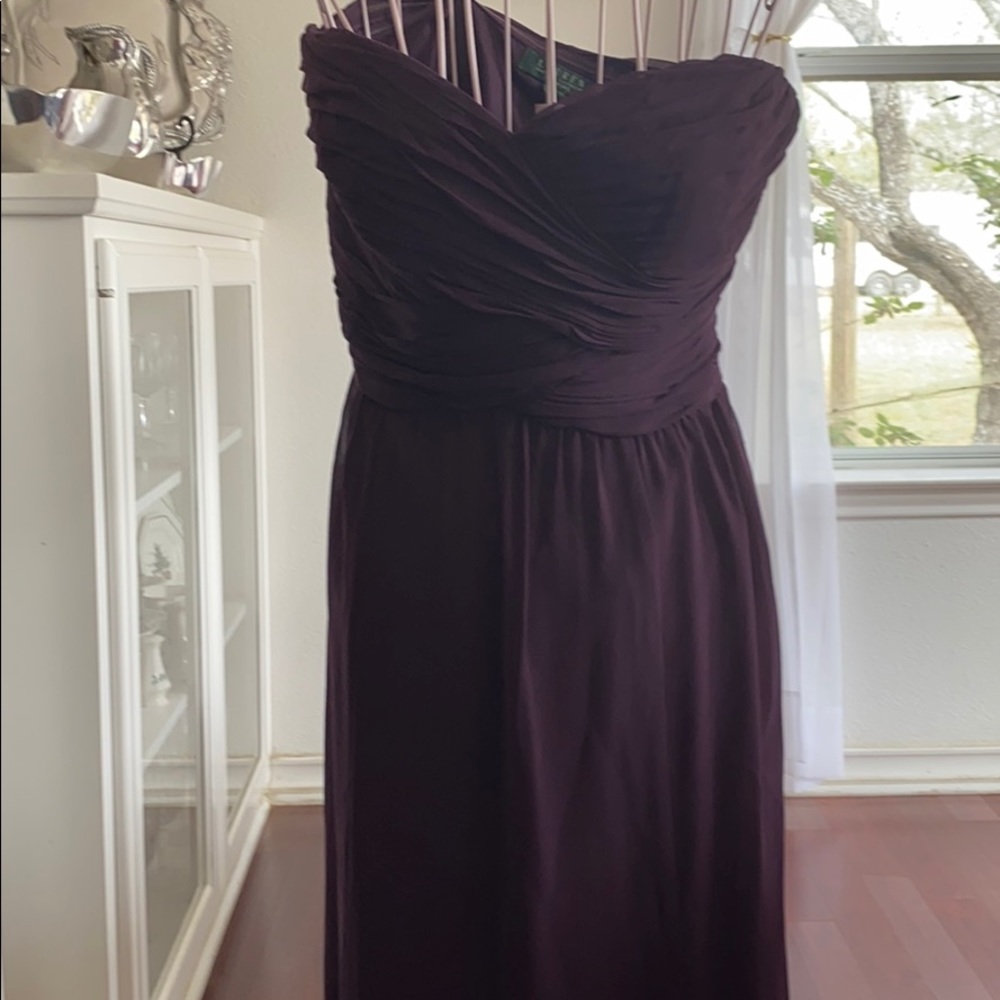 Ralph Lauren strapless formal